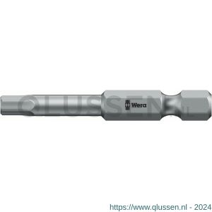 Wera 840/4 Z zeskant BO bit Hex-Plus inbus met boring 4x89 mm 05059643001