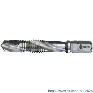 Wera 847 HSS combiboor bit met tap M6 5x44 mm 05104643001