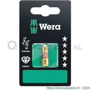 Wera 851/1 BDC ZB bit Phillips PH 2x25 mm 05073333001