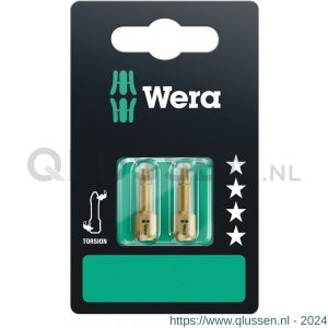 Wera 855/1 TH ZB bit Pozidriv PZ 1x25 mm 2 delig 05073370001