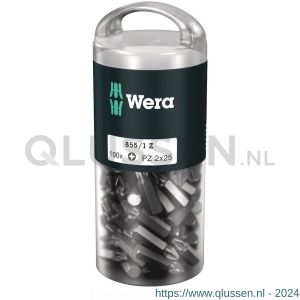 Wera 855/1 Z DIY bit Pozidriv PZ 2x25 mm 100 delig 05072444001