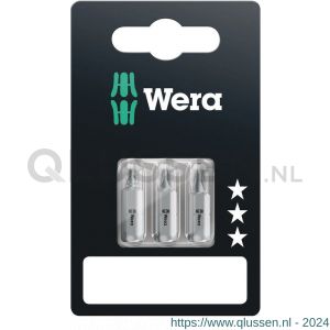 Wera 855/1 Z ZB bit Pozidriv PZ 1-3x25 mm 3 delig 05073311001