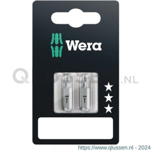 Wera 867/1 Torx bit TX 20x25 mm 2 delig 05073314001