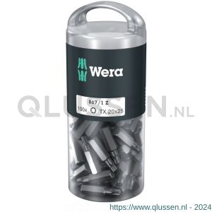 Wera 867/1 Torx bit DIY 100 TX 20x25 mm 100 delig Pro-Box 05072448001