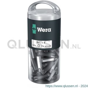 Wera 867/1 Torx bit DIY 100 TX 40x25 mm 100 delig Pro-Box 05072452001