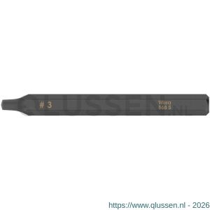 Wera 868 S binnenvierkantbit voor slagschroevendraaier # 3x70 mm 05018173001
