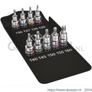 Wera 8767 C Torx HF 1 Zyklop bitdoppen set Torx vasthoudfunctie 9 delig 05004202001