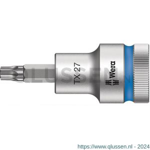 Wera 8767 C HF Torx Zyklop bitdop met 1/2 inch aandrijving vasthoudfunctie TX 27x60 mm 05003832001
