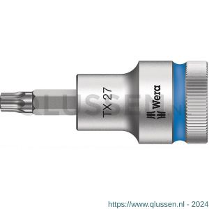 Wera 8767 C HF Torx Zyklop bitdop met 1/2 inch aandrijving vasthoudfunctie TX 27x60 mm 05003832001