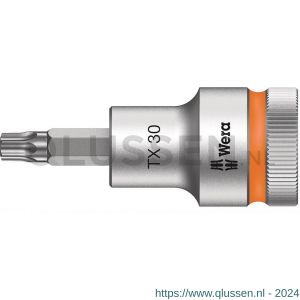 Wera 8767 C HF Torx Zyklop bitdop met 1/2 inch aandrijving vasthoudfunctie TX 30x60 mm 05003833001