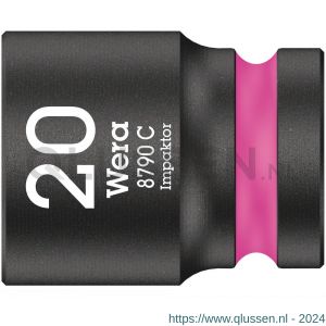 Wera 8790 C Impaktor dop met 1/2 inch aandrijving 20x38 mm 05004577001