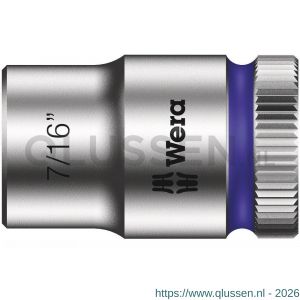 Wera 8790 HMB Zyklop hand- en machinedop met 3/8 inch aandrijving zeskant duim 7/16 inch x 29 mm 05003573001