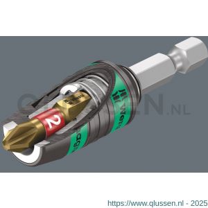 Wera 887/4 RR ZB Rapidaptor universele bithouder met ringmagneet 1/4 inch x 57 mm 05073511001