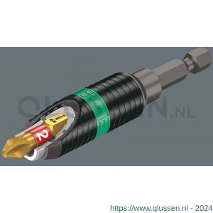 Wera 897/4 R universele bithouder Rapidaptor BiTorsion 1/4 inch x 75 mm 05053923001