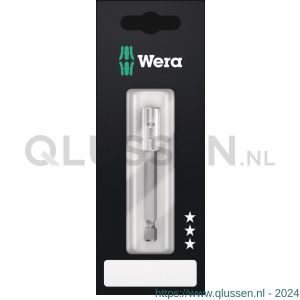 Wera 899/4/1 S universele bithouder met sterke spanring 1/4 inch x 75 mm 05160924001