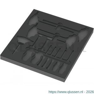 Wera 9813 schuimrubberen inzetstuk voor Hex schroevendraaiers set 1 zonder gereedschap 344x30x392 mm 05137313001