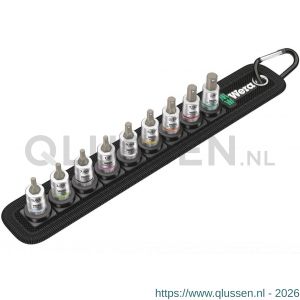 Wera Belt A Imperial 1 Zyklop binnenzeskant bitdoppen set vasthoudfunctie 1/4 inch aandrijving 9 delig 05003884001