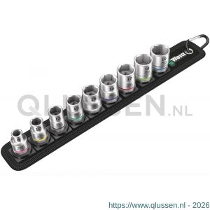 Wera Belt B 4 Zyklop doppen set met 3/8 inch aandrijving 9 delig 05003973001