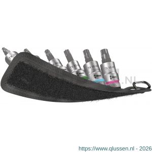 Wera Belt C 3 Torx HF Zyklop bitdoppen set Torx vasthoudfunctie 1/2 inch aandrijving 6 delig 05003997001