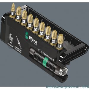 Wera Bit-Check 10 PZ BiTorsion 2 10 delig 05347153001