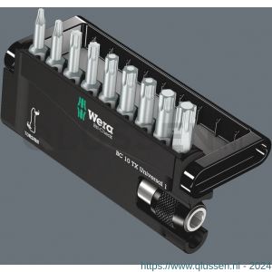 Wera Bit-Check 10 TX Universal 1 bit set Torx 10 delig 05056164001