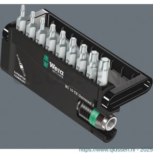 Wera Bit-Check 10 TX Universal 2 bit set Torx 10 delig 05057115001