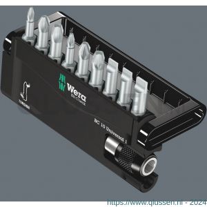 Wera Bit-Check 10 Universal 1 bit set 10 delig 05056161001