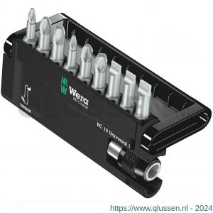 Wera Bit-Check 10 Universal 1 bit set 10 delig 05056161001