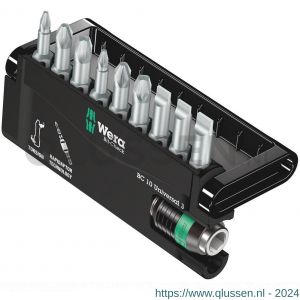 Wera Bit-Check 10 Universal 3 ZB bit set 10 delig 05073410001