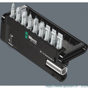 Wera Bit-Check 10 Universal 4 bit set 10 delig 05056159001