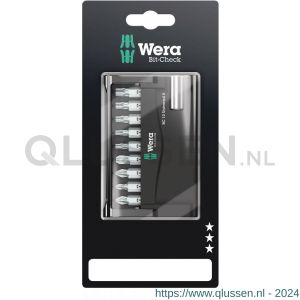Wera Bit-Check 10 Universal 5 ZB bit set 10 delig 05073416001