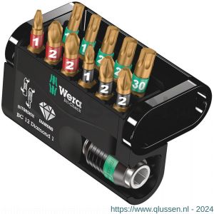 Wera ?Bit-Check 12 Diamond 1 ZB bit set 12 delig 05136392001