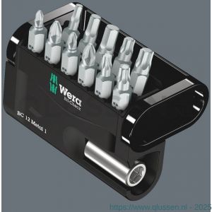 Wera Bit-Check 12 Metal 1 ZB bit set 12 delig 05136393001