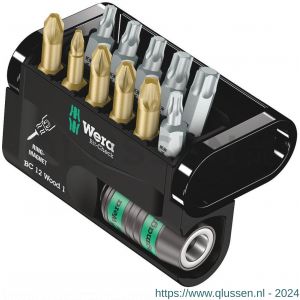 Wera Bit-Check 12 Wood 1 SB bit set 12 delig 05136390001