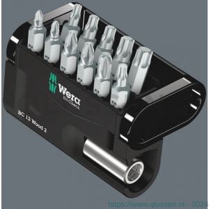 Wera Bit-Check 12 Wood 2 bit set 12 delig 05057422001