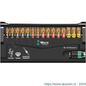 Wera Bit-Check 30 Diamond 1 bit set 30 delig 05057431001