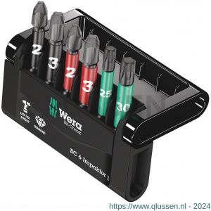 Wera Bit-Check 6 Impaktor 1 ZB bit set 6 delig 05073890001