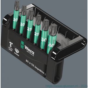 Wera Bit-Check 6 TX Impaktor 1 bit set 6 delig 05057693001