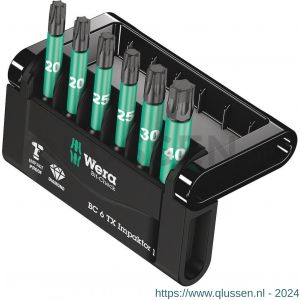 Wera Bit-Check 6 TX Impaktor 1 bit set 6 delig 05057693001