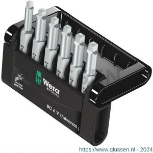 Wera Bit-Check 6 V Universal 1 bit set 6 delig 05071028001