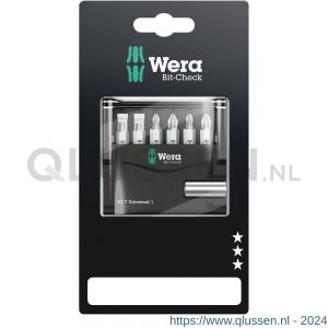 Wera Bit-Check 7 Universal 1 ZB bit set 7 delig 05073406001