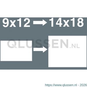 Wera 7779/1 insteekadapter 9x12 mm 9x12x14x18x49 mm 05078666001