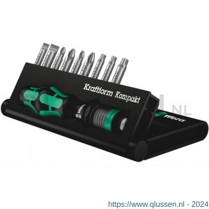 Wera Kraftform Kompakt 10 bit set 10 delig 05056653001