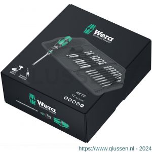 Wera Kraftform Kompakt 60 bit set 17 delig 05059295001