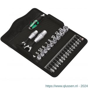 Wera Kraftform Kompakt Zyklop Mini 2 bit ratel set 27 delig 05135918001