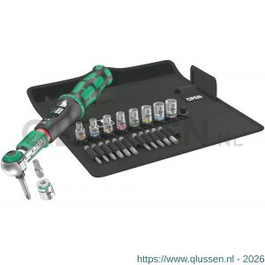 Wera Safe-Torque A 2 set 1 1/4 inch zeskant 2-12 Nm 23 delig 05075832001