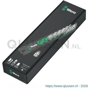 Wera Dop-magneetstrip A 4 Zyklop doppen 1/4 inch aandrijving 9 delig 05005400001