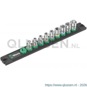Wera Dop-magneetstrip A 4 Zyklop doppen 1/4 inch aandrijving 9 delig 05005400001