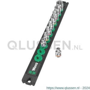 Wera Dop-magneetstrip A Imperial 1 Zyklop doppen 1/4 inch aandrijving in inch 9 delig 05005420001