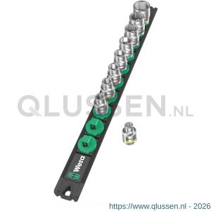 Wera Dop-magneetstrip B Imperial 1 Zyklop doppen 3/8 inch aandrijving in inch 9 delig 05005450001
